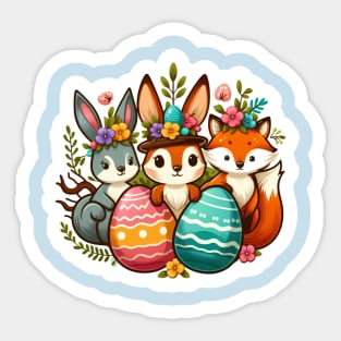 Easter Critters Sticker